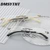 Fashion Small Frame Neutral Rimless High Definition Men Presbyopia Glasses Outdoor Travel Driving Protective Women Glasses HD Reading Glasses
