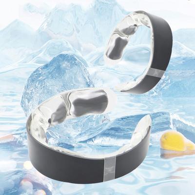 Летняя охлаждающая трубка для шеи Носимый охладитель для шеи Легкое многоразовое ледяное кольцо На открытом воздухе Предотвращение теплового удара Портативный воротник с обертыванием на шею