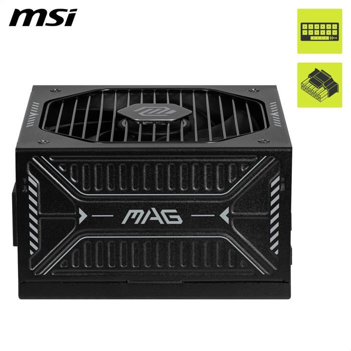Alimentation Interne - MSI - MAG A1000GLS - 1000W - 80 PLUS Gold - Modulaire