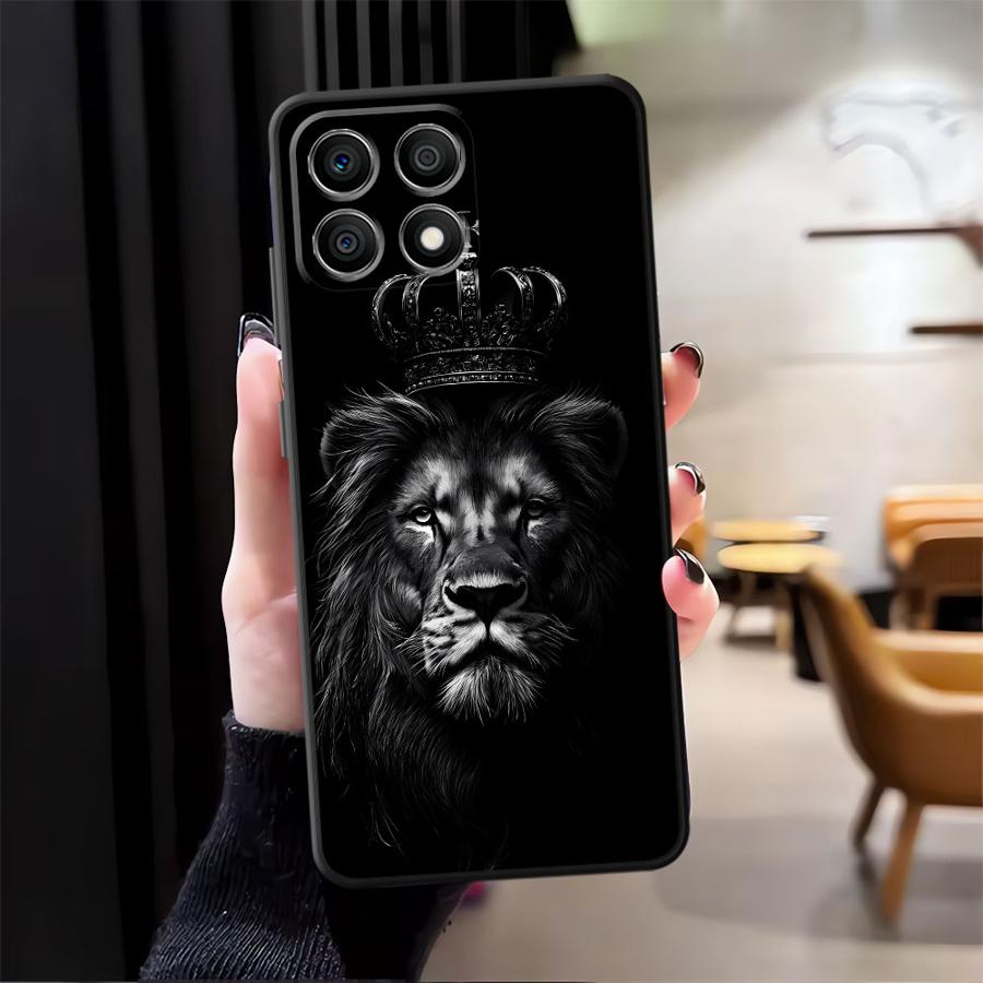 Крутая Animal Тигр Лев Чехол для телефона для Honor 200 400 Lite 90 70 X6 X7 X8 Magic5Lite 8X X5b X9a