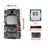 X79-H61 Lga 2011 Mining Motherboard, Cpu Socket, 5 Pcie Slots Pci-E Express 3.0 X8, Ddr3 Memory Slot, Support For Mining With Gpu 3060, With E5 Gpu 4G
