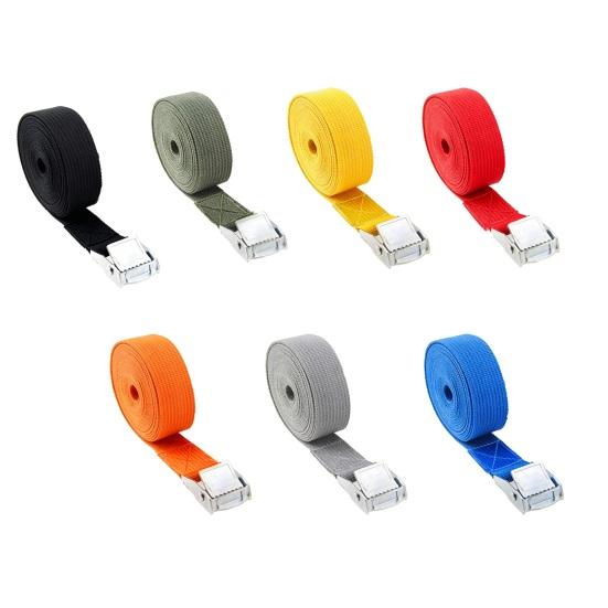 Ремень Быстросъемный Прочный Оранжевый Крепежный ремень с кулачковой пряжкой Регулируемый Фиксирующий ремень Легкозастегивающиеся ремни