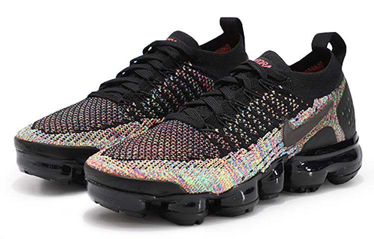 Nike Air VaporMax Flyknit 2 Черный Мультиколор Женские 942843-015