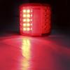 1 Pair Trailer Truck Caravan Taillight Turn Signal Indicator 26 LEDs Tail Light Number Plate Light Rear Reverse Brake Stop Lamp