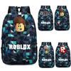 Стильный рюкзак Roblox для детей с ярким мультяшным рисунком и большим объемом