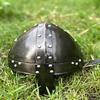 18GA Средневековый норманнский бацинет Шлем боевой брони воина-викинга для косплея подарок