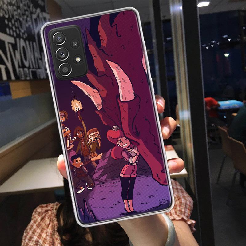 L-Lumberjanes Phone Case for Samsung A54 A57 A37 A17 A14 A15 A12 A24 A34 A55 A35 A25 A52S A07 A05S A04S A22 A32 A72 Galaxy Note