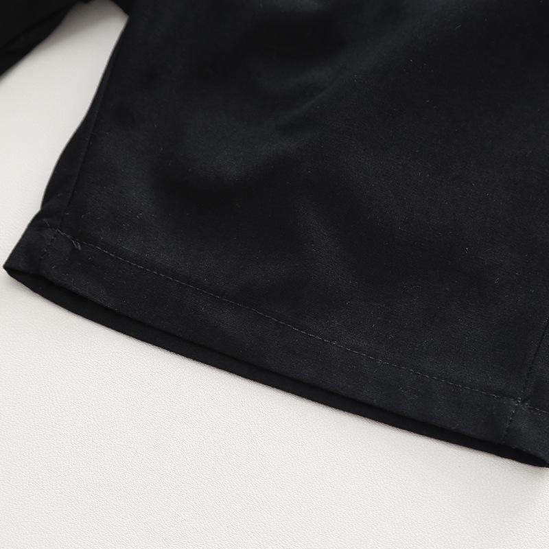 Summer Children's Polo Shirts T Shirts Short Sleeved Shorts Boys Set Children