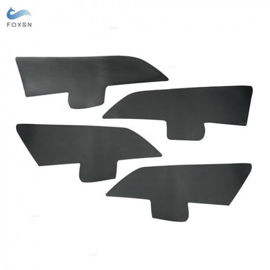 Для Hyundai Elantra 2016- 8*Подлокотник двери + Панель Черная КОЖА+Красная накладка