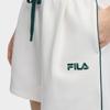 Fila Оригинальные Модные Классические Простые Ретро Спортивные Универсальные Удобные Свободные Повседневные Шорты Женские шорты Облако-Гриб-Белый F51W629601FWT
