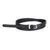  Shop    DomeStic Women S Shiny Round Buckle 10mm Ultra Slim Three dimenSional Belt Tu Wbt 0924 Black