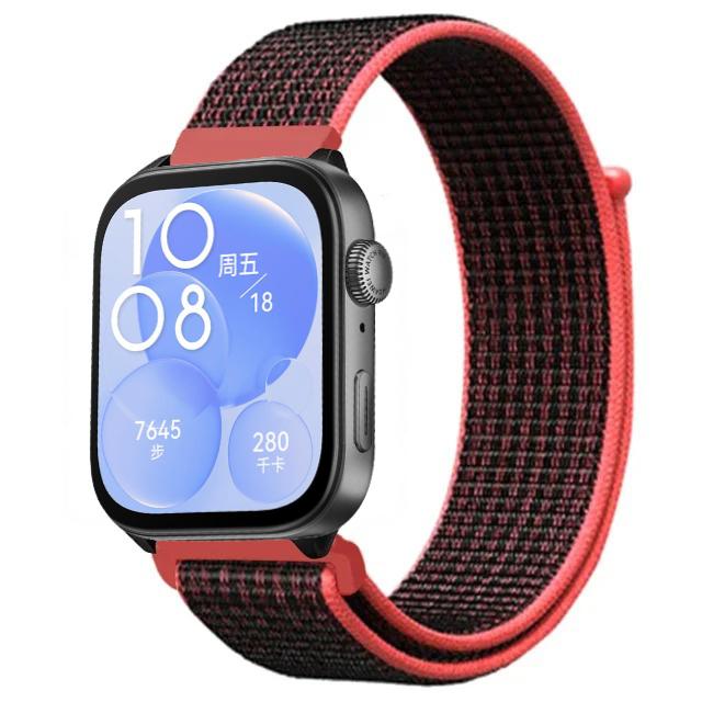 Нейлоновый петлевой ремешок для Huawei Watch Fit 3/4/4 Pro Дышащий спортивный браслет Ремешок для Huawei Watch Fit 4/Fit 4 Pro Браслет Ремень