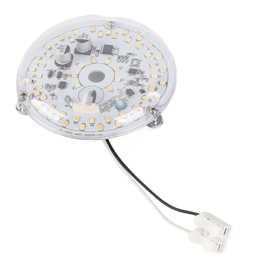 3.93 Inch LED Ceiling Fan Light AC 120V 18W 2000LM 3 Color Temperature Dimmable Magnetic LED