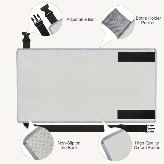 Портативный удлинитель сиденья самолета для малышей, регулируемый, легкий, складной, для дальних полетов, подставка для ног для малышей