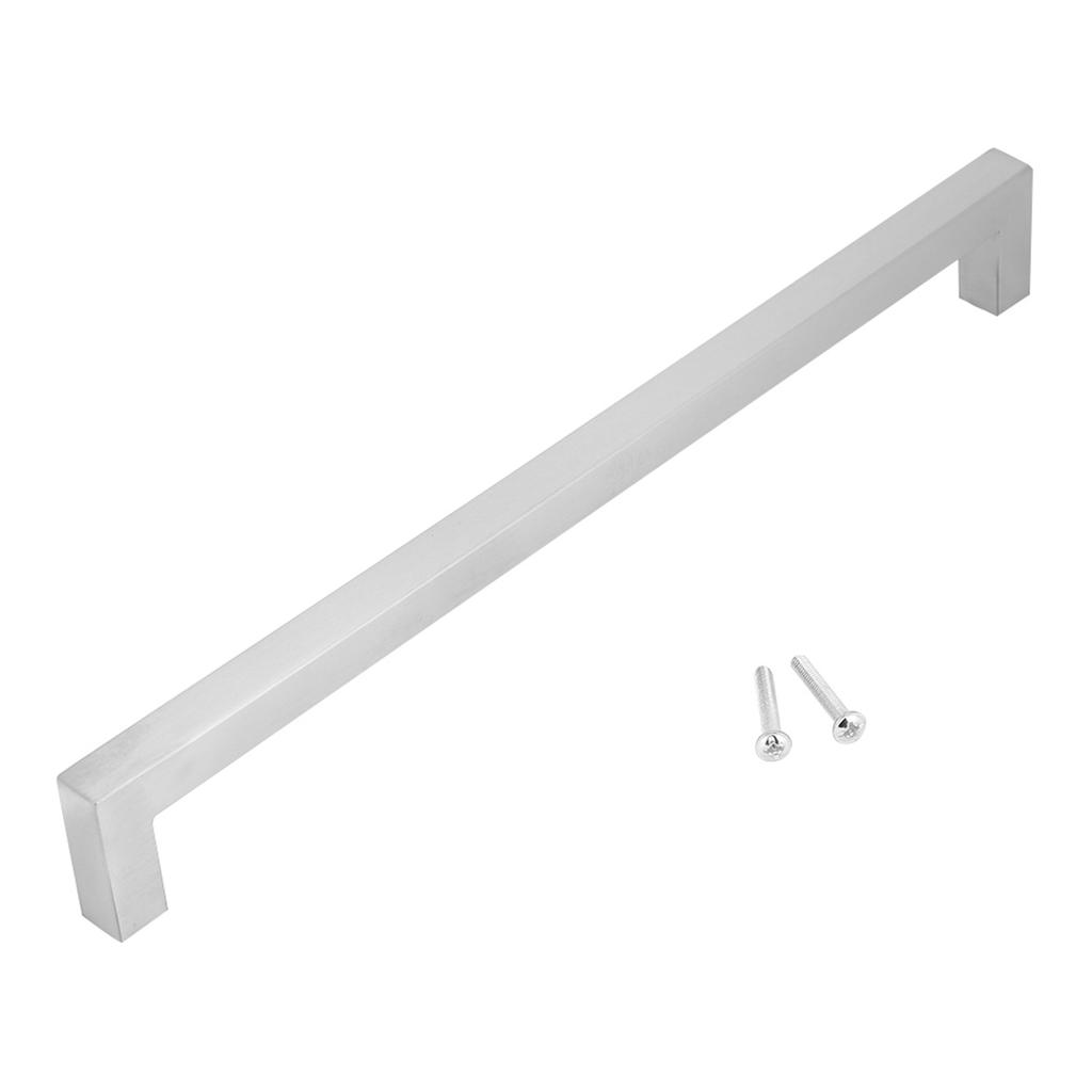 12 мм 304 нержавеющая сталь серебристая ручка для шкафа простой стиль мебель дверной аксессуар(288мм)