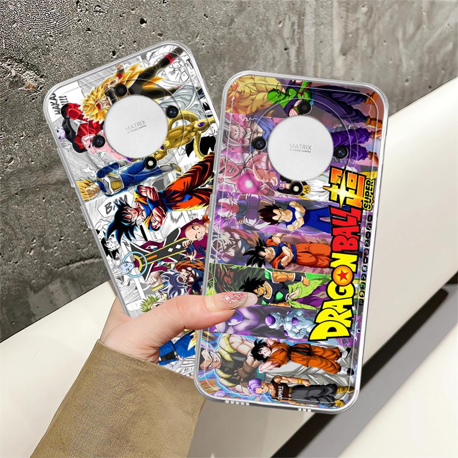 Мультяшный чехол Dragon Ball Anime для Honor 90 Lite X7b X8a X9b X8b X9a X8 Мягкая крышка для телефона