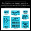 500/800PCS 40*30mm 40*60mm Thermal Paper Rectangle Label Sticker Self-adhesive Label  Supermarket