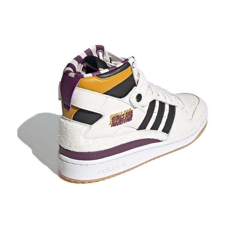 adidas Girls Are Awesome x Forum High 'Cloud White Purple' Мужская GY2632