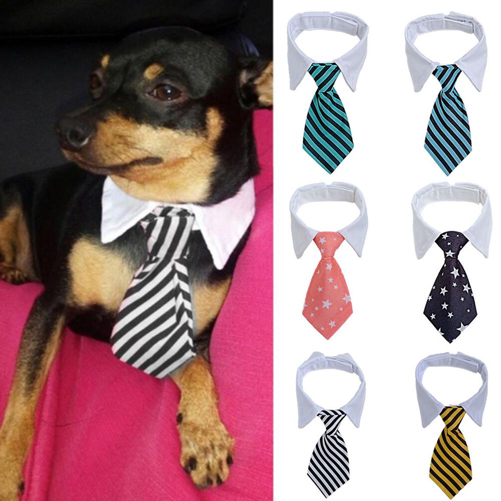 Средние и большие собаки Кошки Смокинг Товары для ухода за домашними животными Ошейник Галстук-бабочка Формальный