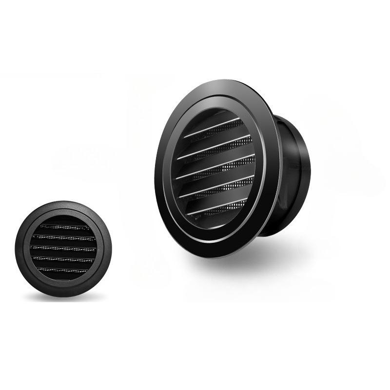 Adjustable Rotary Round ABS Air Vent Grille 75/100mm Exhaust Duct Vent Diffuser Ceiling Ventilation Cover For Kitchen Bathroom