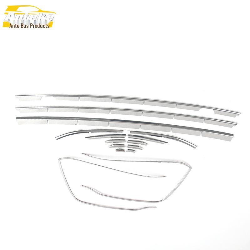 Golf 8 Front Lower Grille Trim for 21 Golf 280T - Center Bumper Accent Strip
