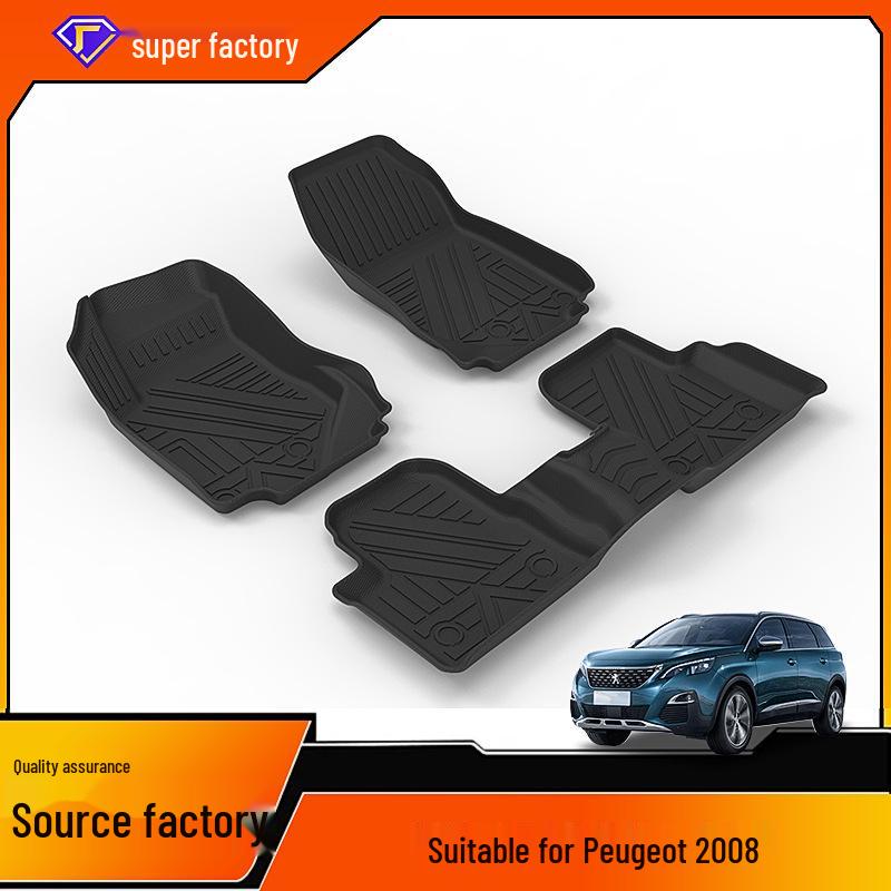 Без запаха ТПЭ автомобильные коврики для моделей Peugeot 2008, 3008, 4008 и 5008