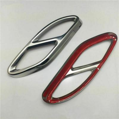 2 шт. Накладка на глушитель выхлопных труб Для Mercedes Benz A B C E Класса W205 2015-2016