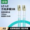 Ugreen 10-гигабитный дуплексный многомодовый оптоволоконный патч-корд OM3 LC-LC