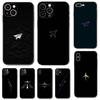 Премиальный чехол для телефона с рисунком самолета для iPhone 16,15,14,13,12,11,Pro,X,XS,Max,XR,Plus,Mini Мягкий силикон Черный Ударопрочный ТПУ