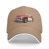 Austin Healey 3000 Mk3 in Tartan Red and white Baseball Cap Thermal Visor Beach Bag Mountaineering Anime Caps For Women Unisex's