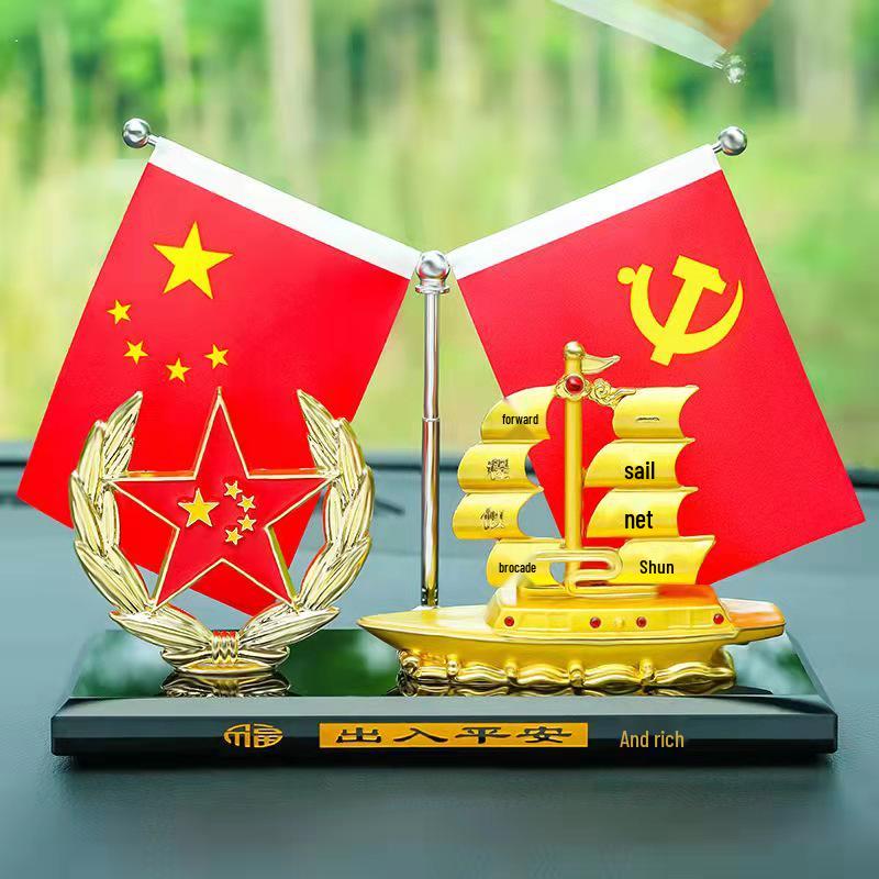 Гладкое плавание Сплав Парусник Настольное украшение: Креативный декор дома и офиса