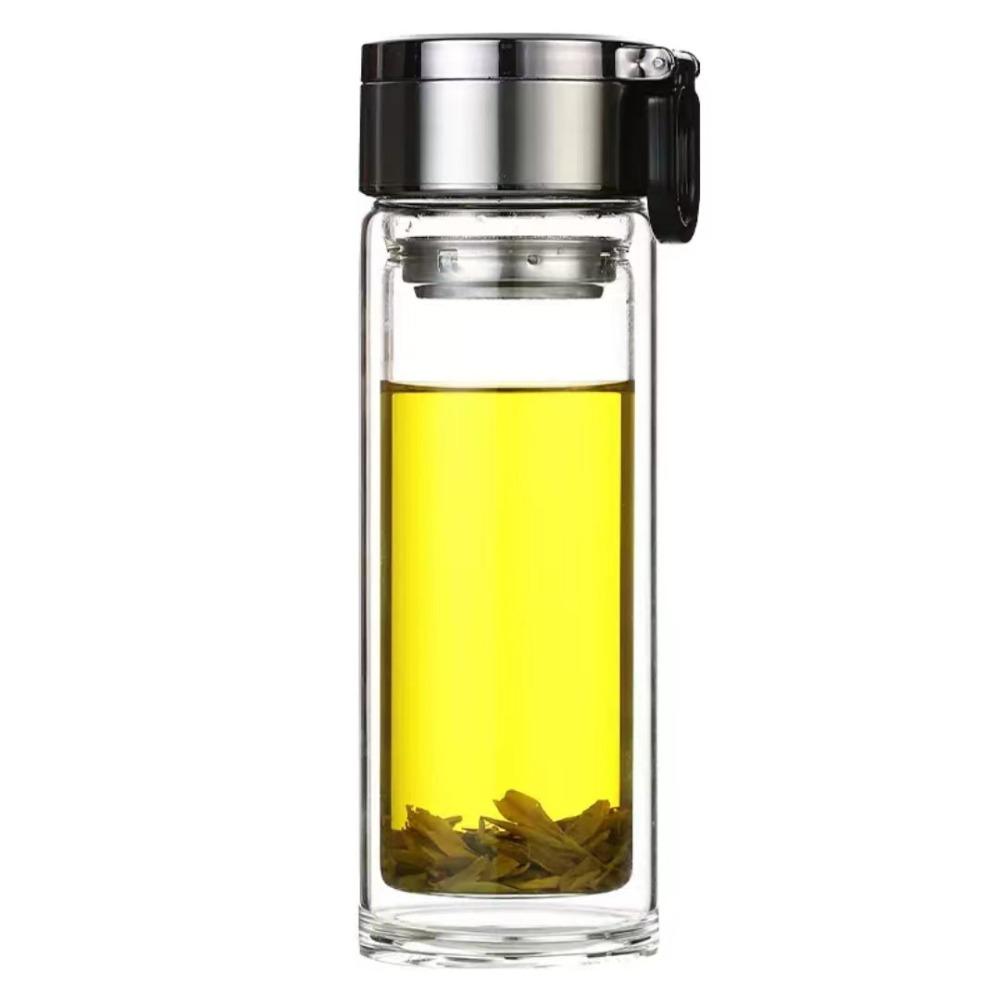 with Filter Glass Tea Cup 240/300ML Tumbler Drinkware Commercial Glass Teapot  Gift