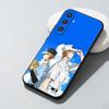 Чехол для телефона O-Oblivion Battery Haruka x Kei для Samsung Galaxy A73, A72, A71, A70, A52, A51 Другие Мягкий Черный Чехол