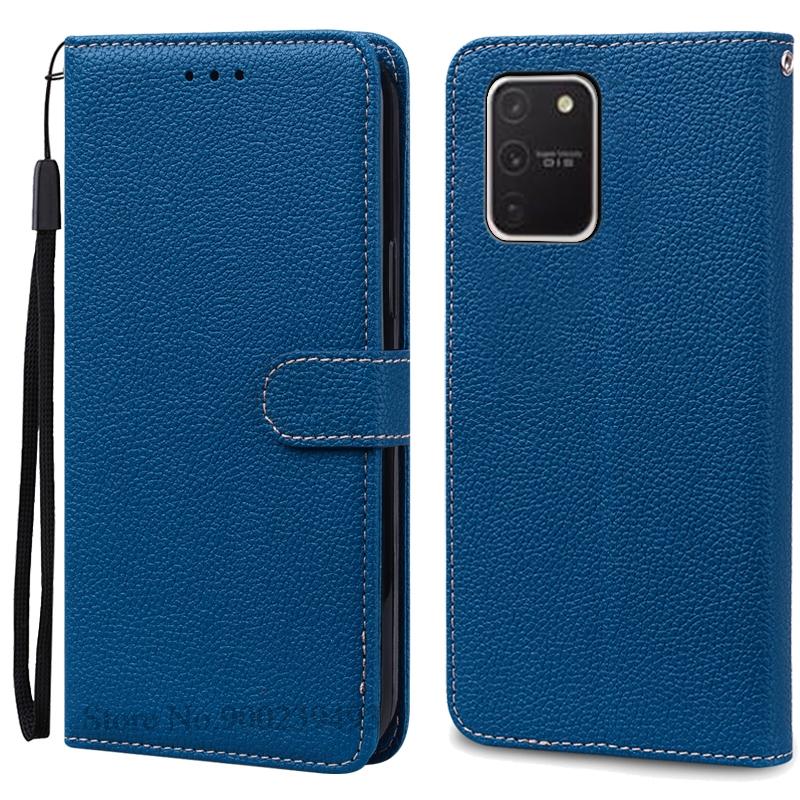 Для Samsung Galaxy S10 Lite Чехол G770F Силиконовый Роскошный Кожаный Флип Чехол Для Samsung S10 Lite Чехол Galaxy S10Lite Чехол-кошелек