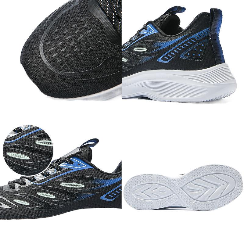 Повседневные кроссовки на платформе очень большого размера мужские на все сезоны новая мода корейская версия тренд мягкая подошва сетчатые кроссовки для бега