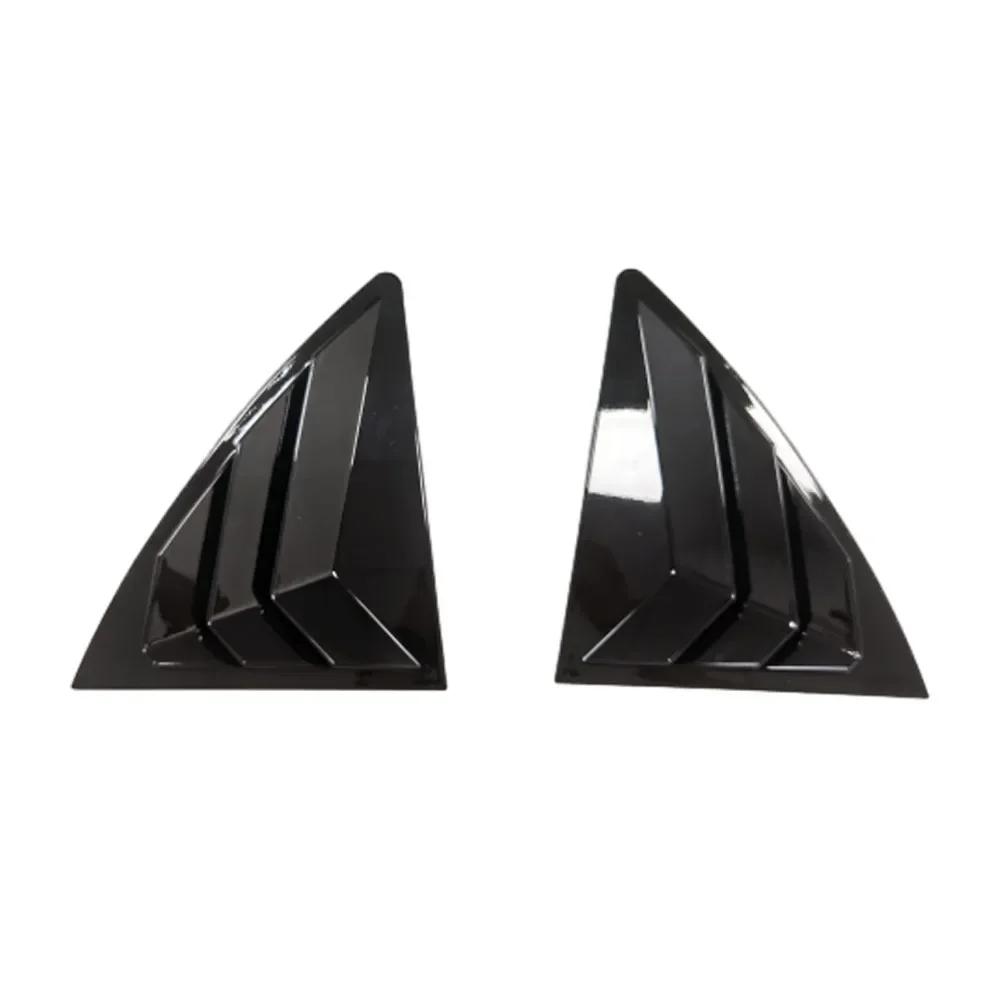 Для Toyota Corolla 2007 2008 2009 2010-2013 ABS Пластик Заднее Окно Четверть Жалюзи Накладка Боковой Вентиляционный Отвод Автомобильные Клейкие Аксессуары