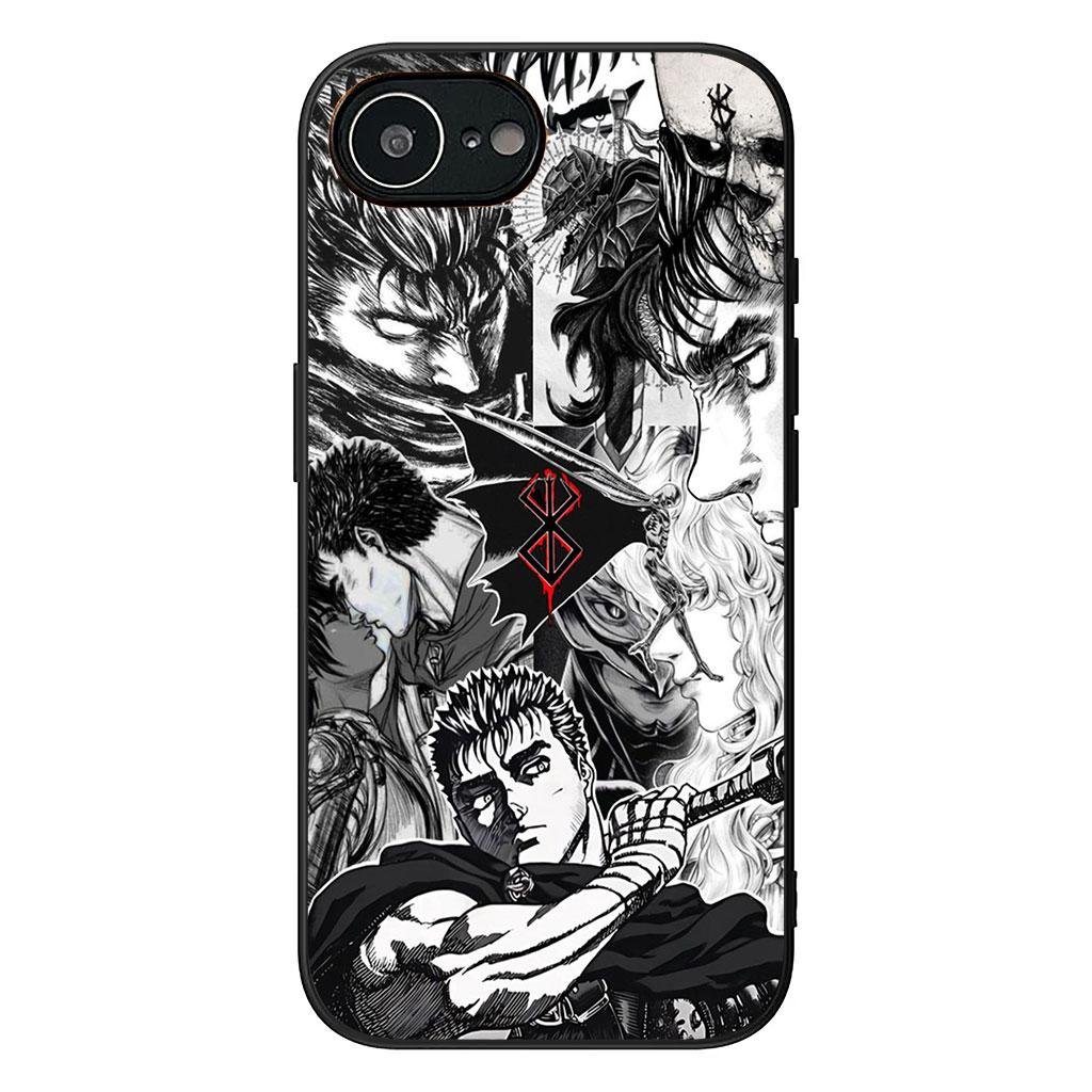 Comics Berserks Anime Guts for Motorola Moto G86 G57 G67 G54 G24 G15 Power G13 G14 G34 G35 G45 G60 G53 G55 G64 G75 G72 Case