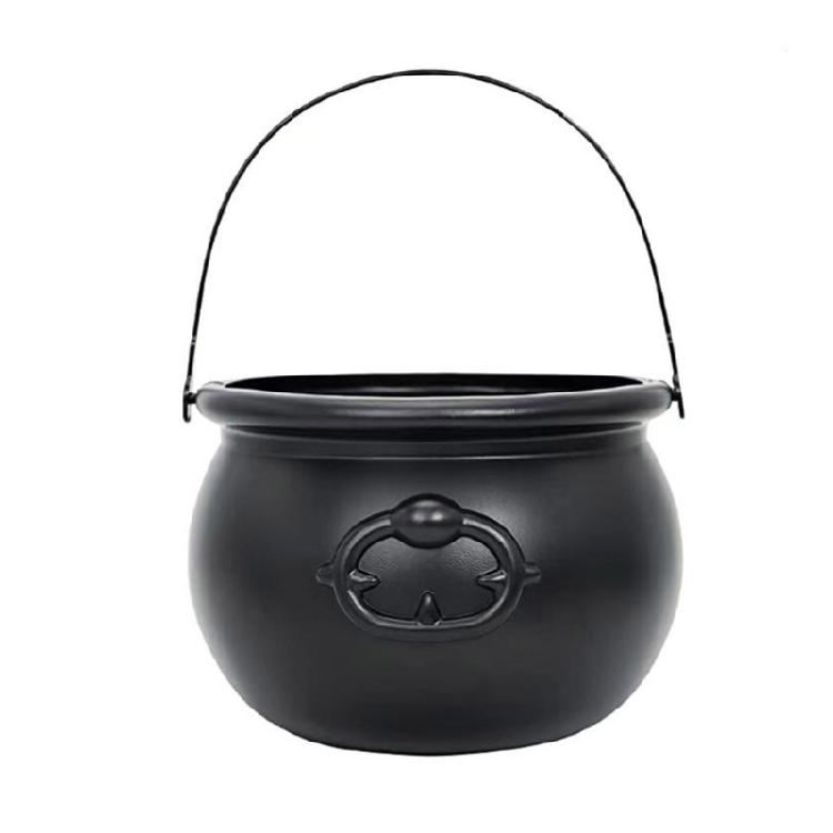 Универсальный котел черной ведьмы на Хэллоуин, корзина для конфет для дня рождения и тематических вечеринок, праздничные аксессуары
