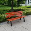 Outdoor Garden Park Bench with Backrest