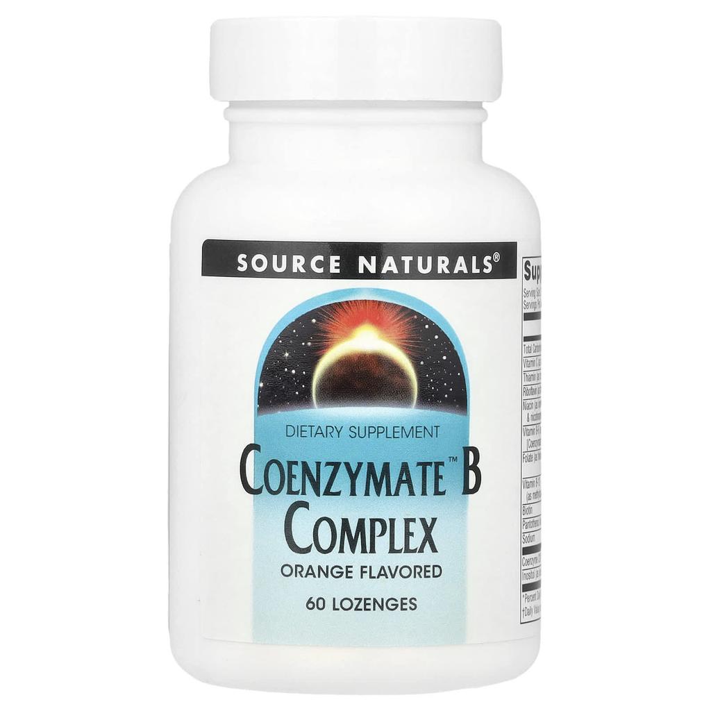 Coenzymated™ B Complex, Orange Flavor, 60 Lozenges