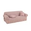 Sofa Cover with Stretch Ruffle Sofa Just Put It Fitted Easy To Washable Arms, Cover, Scandinavian, On, Elastic, Cover, Stretchable, Install, Washable,