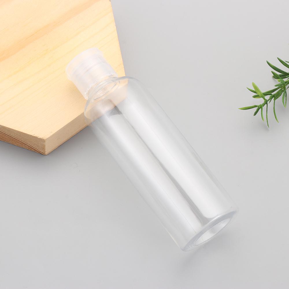 Squeeze Plastic Clear Lotion Jar Empty Container Bottle Shampoo Bottle Refillable