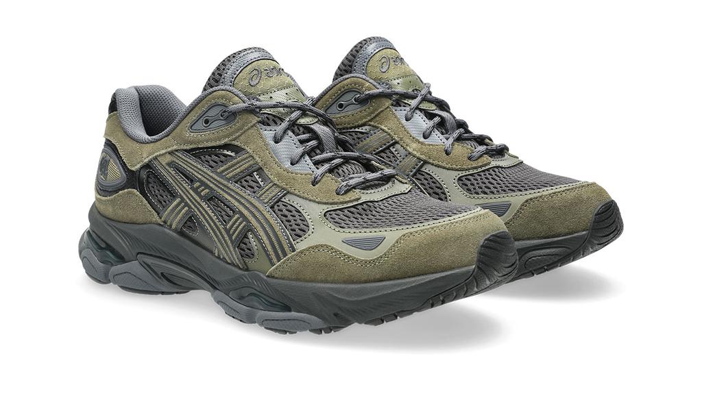 ASICS gel-nyc 2.0 sneakers GEL™ cushioning Graphite Grey/Loden Green