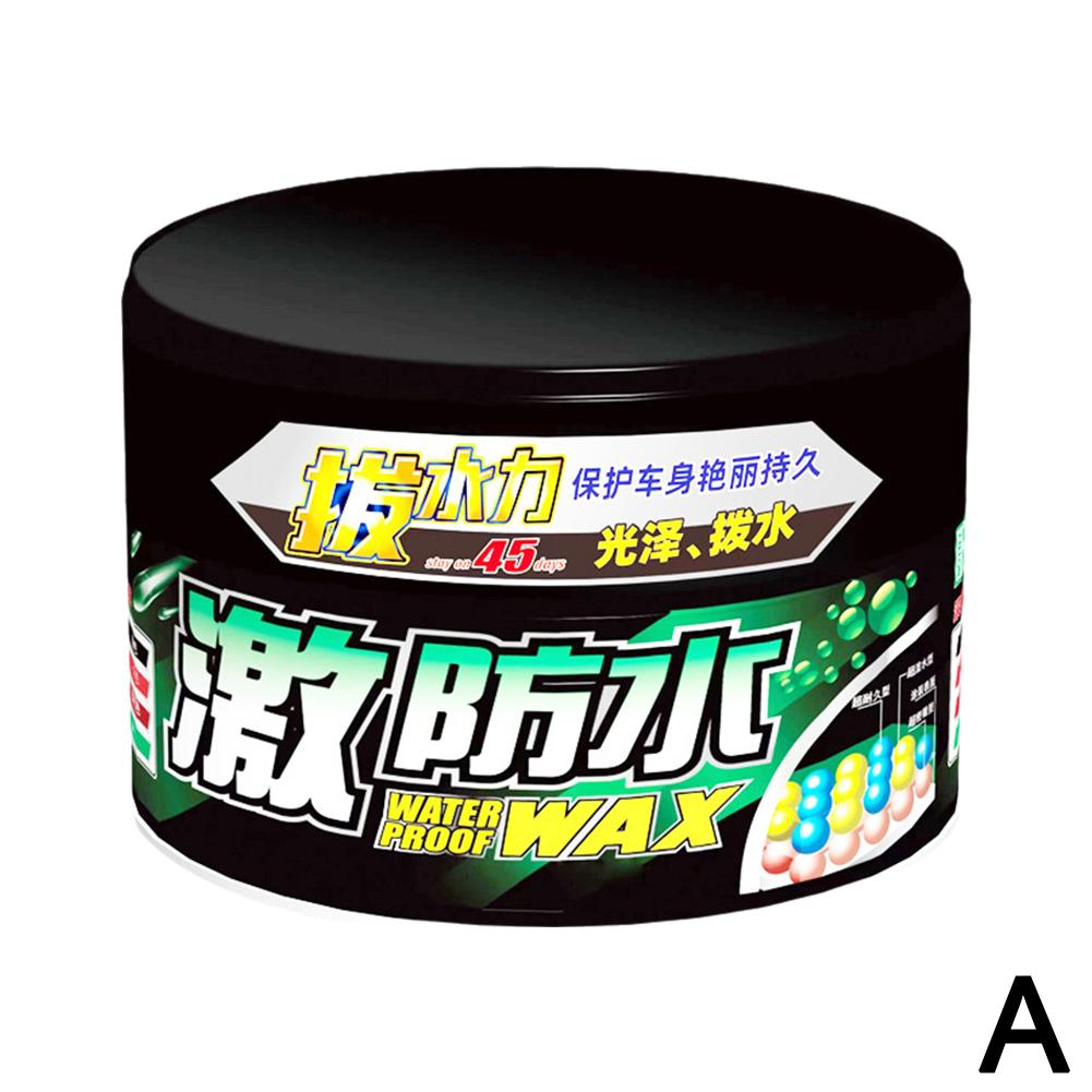 Soft 99 Waterproof Coated Solid Wax, Water Block Wax Waterproof Cleaning Wax W65 Car Car 300g Accessories I5N4