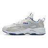 Fila Tracer Устойчивые к истиранию, Дышащие, Легкие Низкие Повседневные Кроссовки Мужские Бело-Серые F12M422113FWL