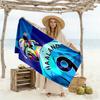 Haaland Enthusiasts Beach Towel Super Soft Microfiber Quickdry Fabric Comfortable Lightweight Suitable for Swimming, Gym, Camping, Yoga Vacation