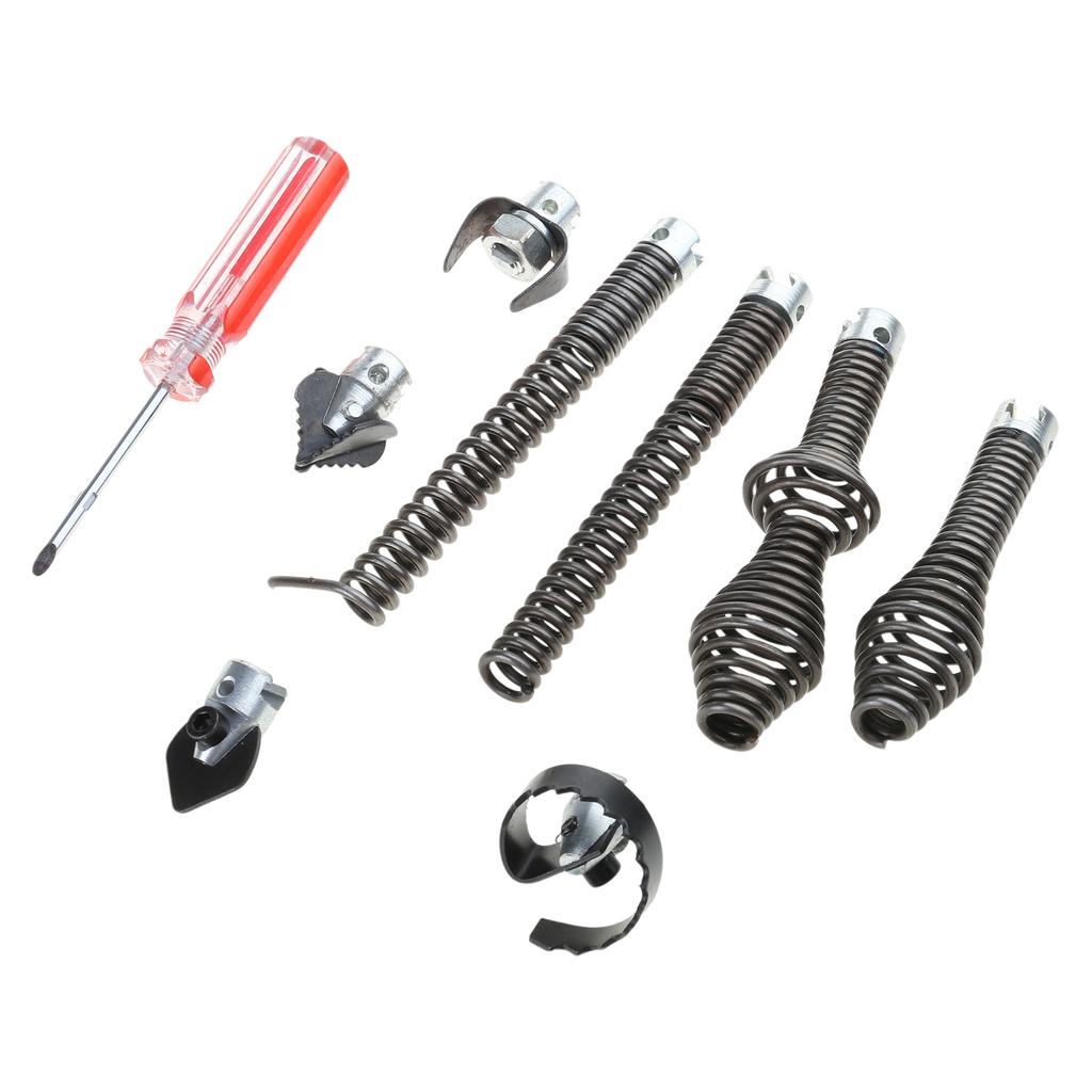 16mm Drain Cleaner Combination Cutter Heads Set Pipe Cleaning Tool for Efficient Pipe Unclogging In Kitchen and Bathroom