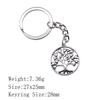 Birthday Gifts Men Keychain Tree Of Life Key Ring Biz Woman Chains