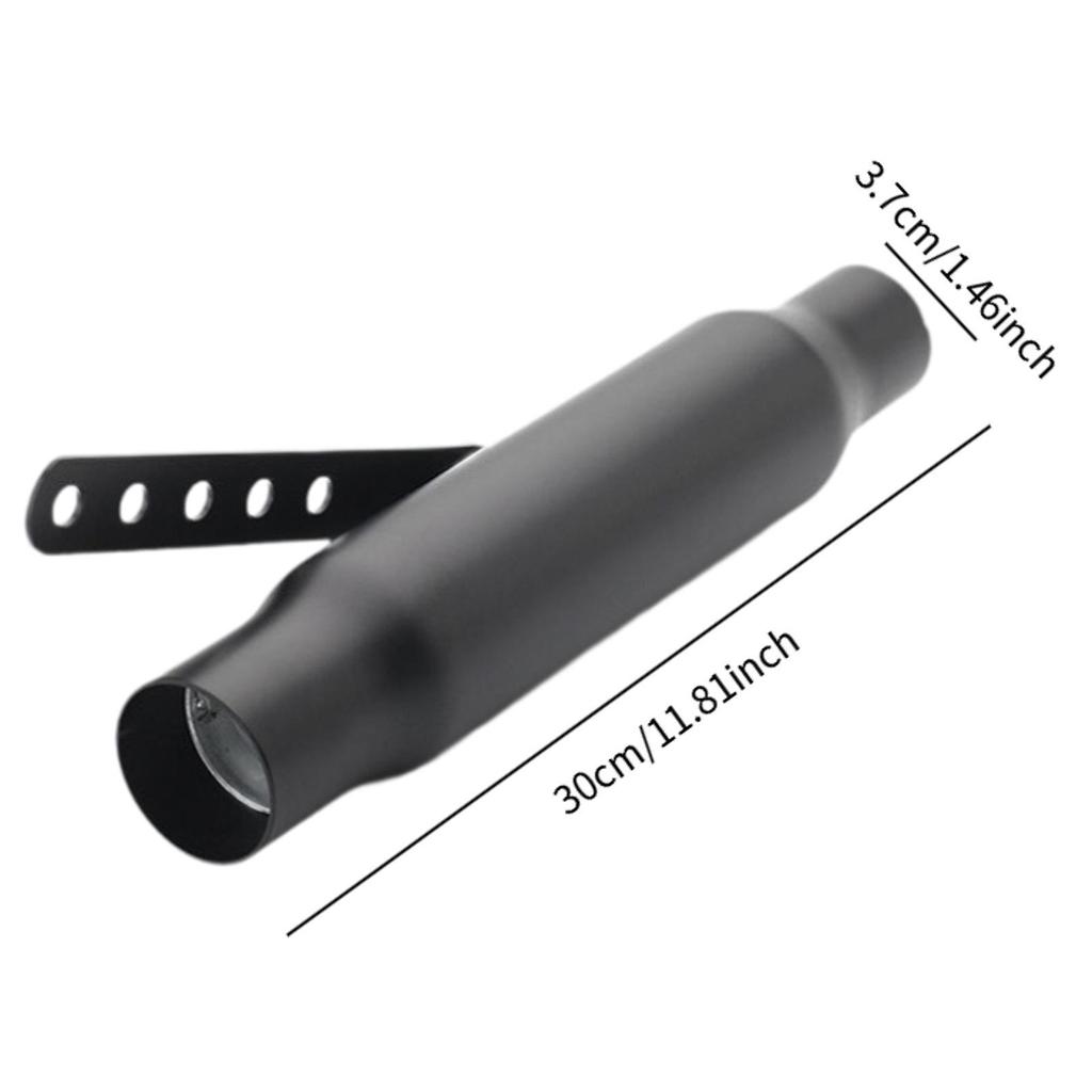 Motorcycle Exhaust Modify Pipe Motorcycle Equipment Stainless Steel Retro