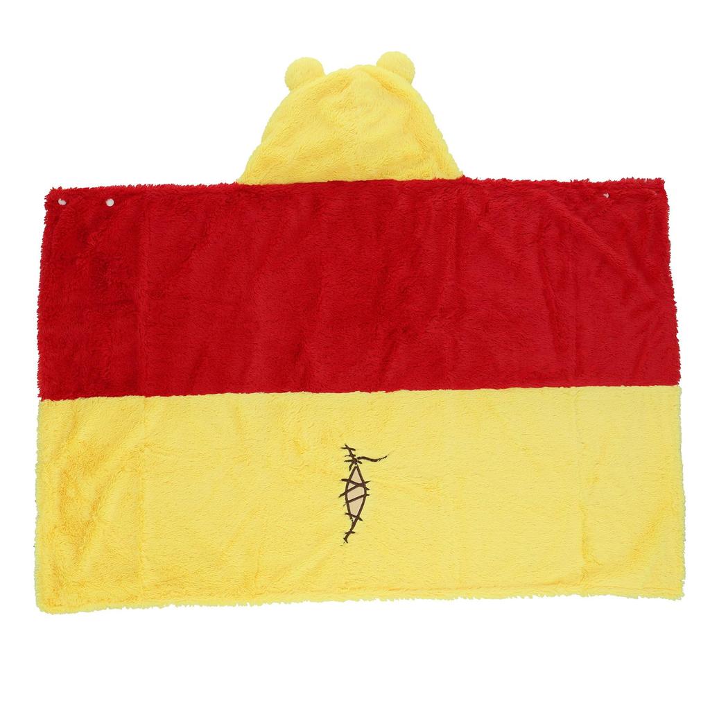 Marushin Hooded Disney Winnie the Honey Winter Product 2245035700 Blanket, Pooh, Hood, Cute, Fluffy, Stylish, Warmer, Number
